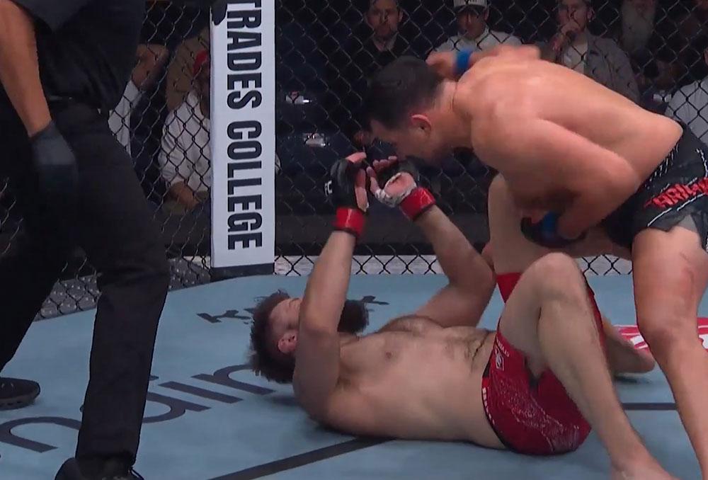 Gokhan Saricam gâche le retour de Tanner Boser au pays avec une finition spectaculaire en fin de second round | UFC Fight Night 273