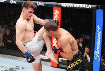 Gauge Young signe une victoire de prestige contre Thiago Moisés et confirme son ascension chez les poids légers | UFC Fight Night 273