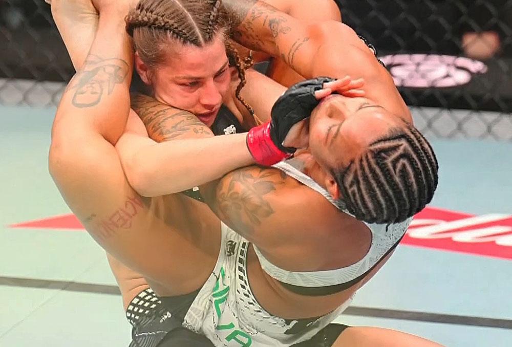 Jasmine Jasudavicius triomphe de Karine Silva après une bataille tactique de quinze minutes | UFC Fight Night 273