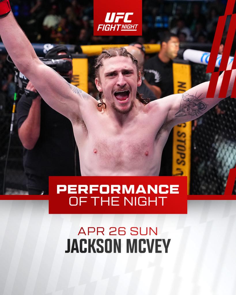 UFC Fight Night 274 - Bonus de la soirée | Las Vegas