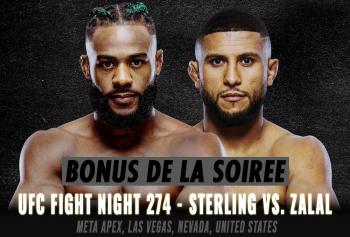 UFC Fight Night 274 - Bonus de la soirée | Las Vegas