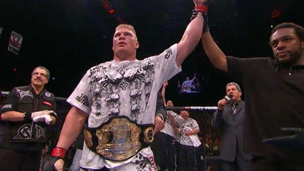 Archive UFC 100 - Brock Lesnar contre Frank Mir