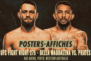 UFC Fight Night 275 - Les posters et les affiches | Perth