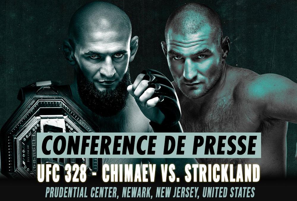 UFC 328 - Conférence de presse d'avant combat  | Newark