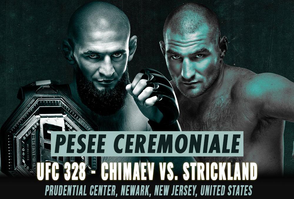 UFC 328 - Pesée Cérémoniale | Newark