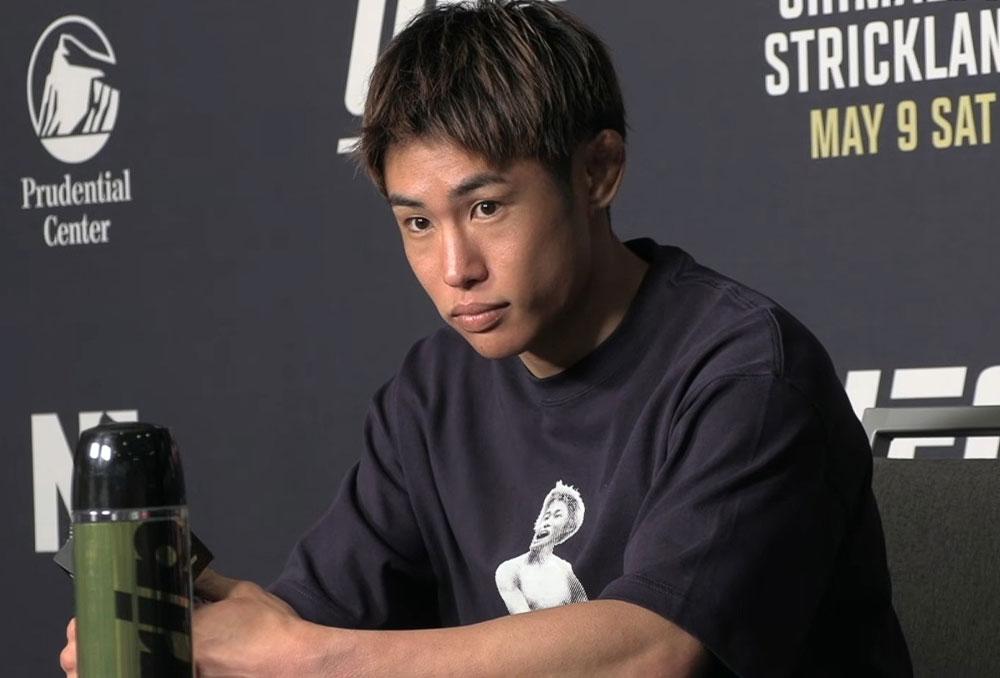Tatsuro Taira vise le sommet : “Je vais devenir le premier champion japonais de l'histoire de l'UFC” | UFC 328
