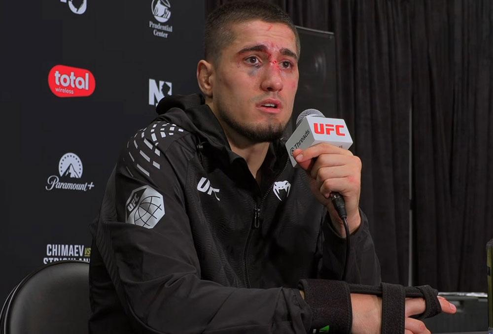 Fracture de la main dès le deuxième round : Baisangur Susurkaev raconte son calvaire face à Djorden Santos | UFC 328