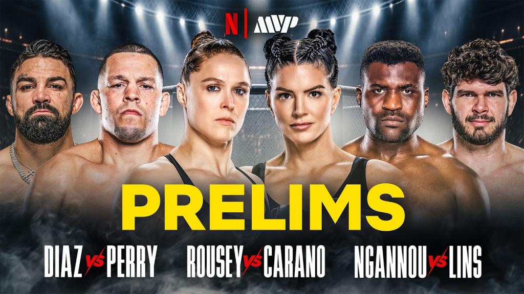 MVP MMA 1 - Rousey vs Carano : Prelim Free Live Stream