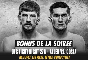 UFC Fight Night 276 - Bonus de la soirée | Las Vegas
