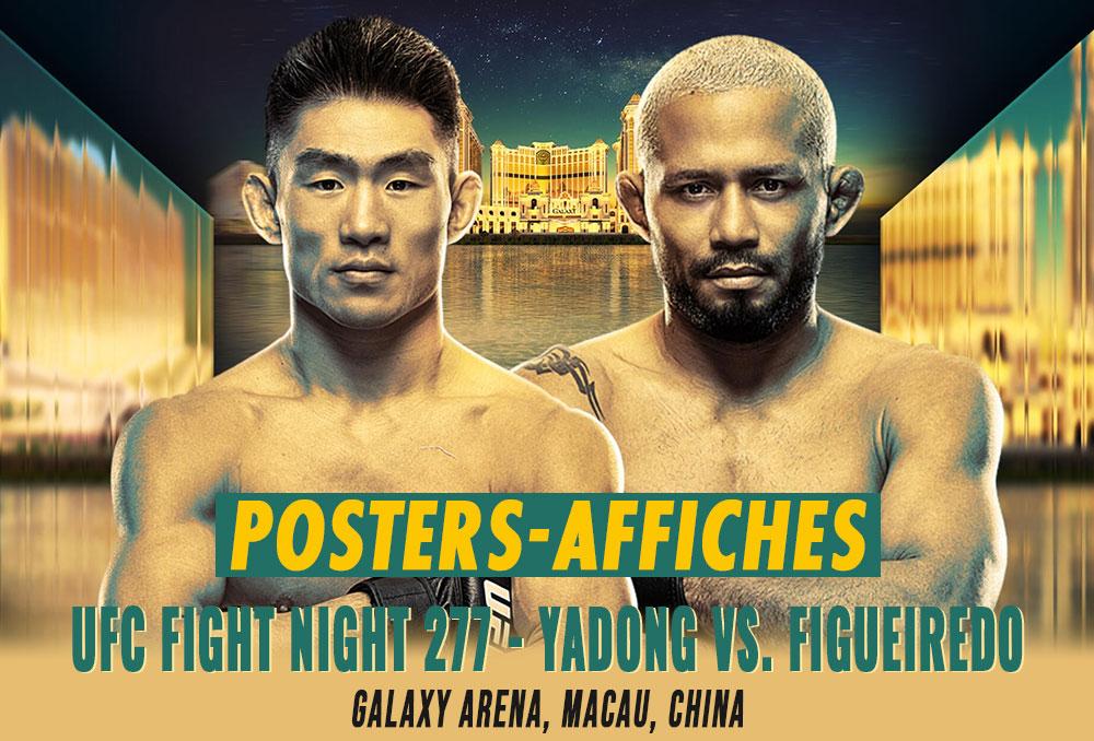 UFC Fight Night 277 - Les posters et les affiches | Macao
