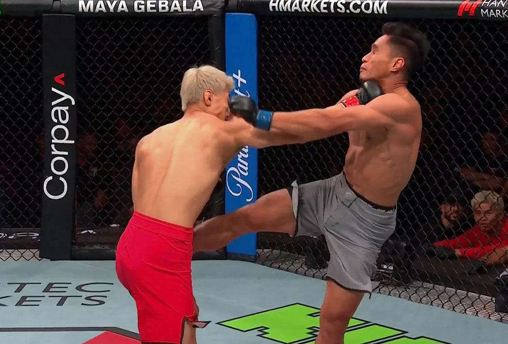 Xie Bin foudroie Yudi Cahyadi par TKO dès le premier round | Road to UFC