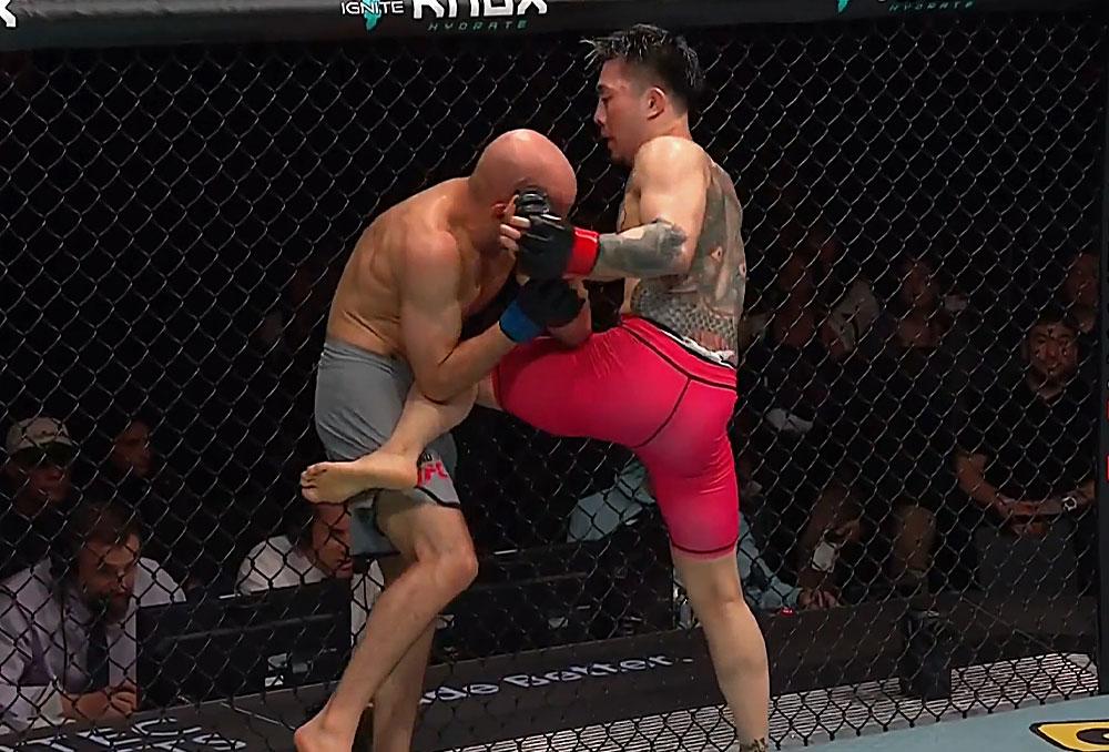 Joseph Larcinese bat Ryoga Arimoto par décision partagée après un affrontement particulièrement serré | Road to UFC