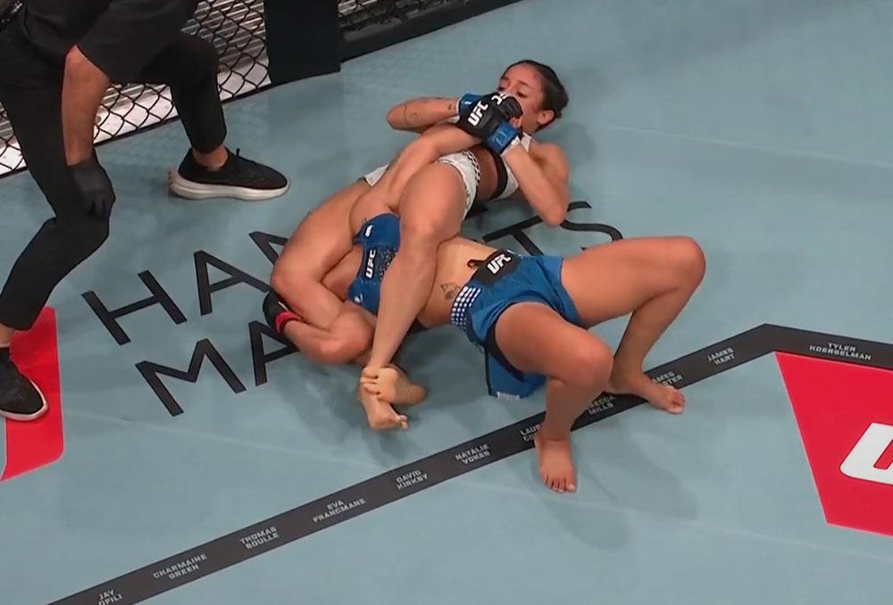 Jaqueline Amorim bat Loma Lookboonmee par soumission dès la première reprise en ouverture de la carte prélimaire | UFC Fight Night 277