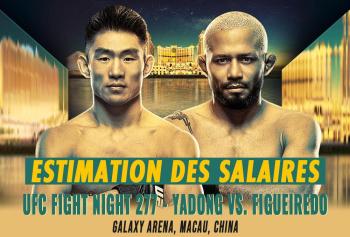 UFC Fight Night 277 - Les salaires (estimation) | Macau