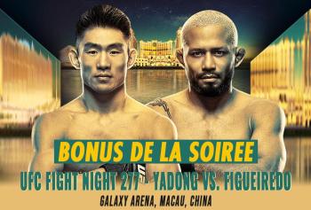 UFC Fight Night 277 - Bonus de la soirée | Macau