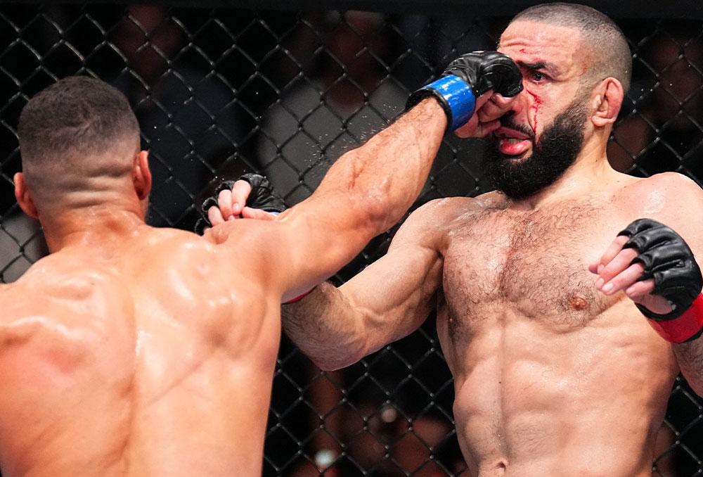 Gabriel Bonfim domine magistralement Belal Muhammad de bout en bout | UFC Fight Night 278