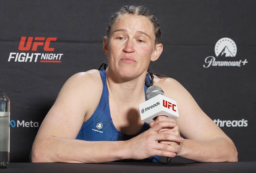 Un entraînement à la limite du vomissement : Chelsea Chandler raconte sa préparation physique | UFC Fight Night 278