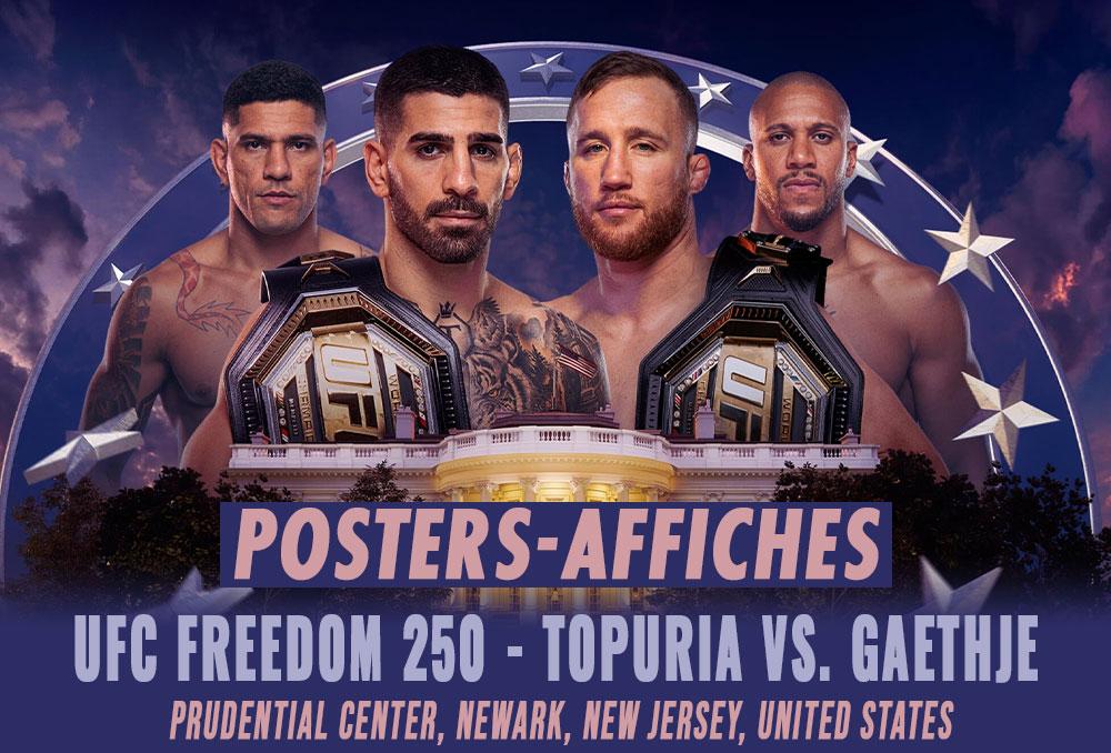 UFC Freedom 250 - Les posters et les affiches | Washington