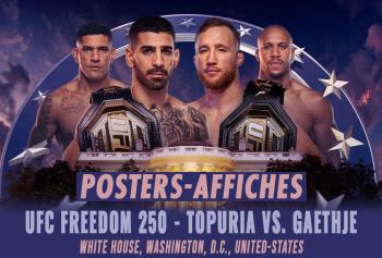 UFC Freedom 250 - Les posters et les affiches | Washington