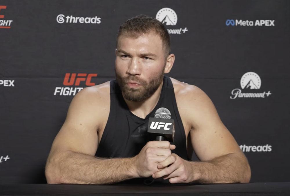 Ion Cutelaba compare son combat contre Navajo Stirling à un examen universitaire | UFC Fight Night 279