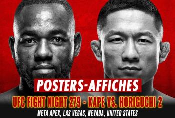 UFC Fight Night 279 - Les posters et les affiches | Las Vegas