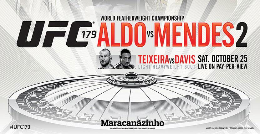 UFC 179 - Les posters et les affiches à Rio de Janeiro