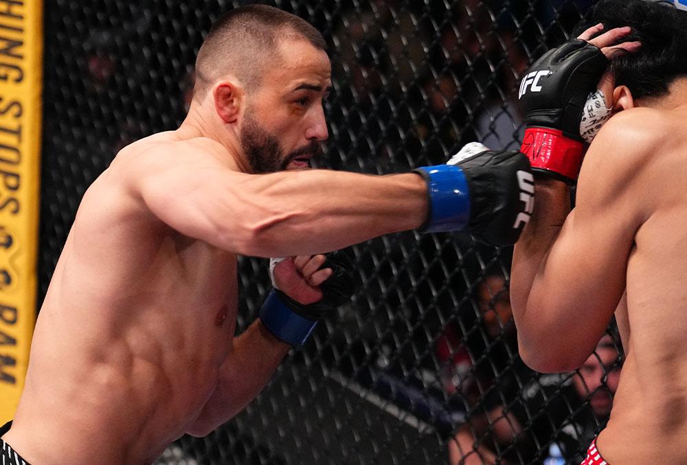 Levan Chokheli détruit Leon Shahbazyan par TKO en 23 secondes ! | UFC Fight Night 279