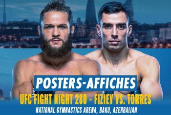 UFC Fight Night 280 - Les posters et les affiches | Baku