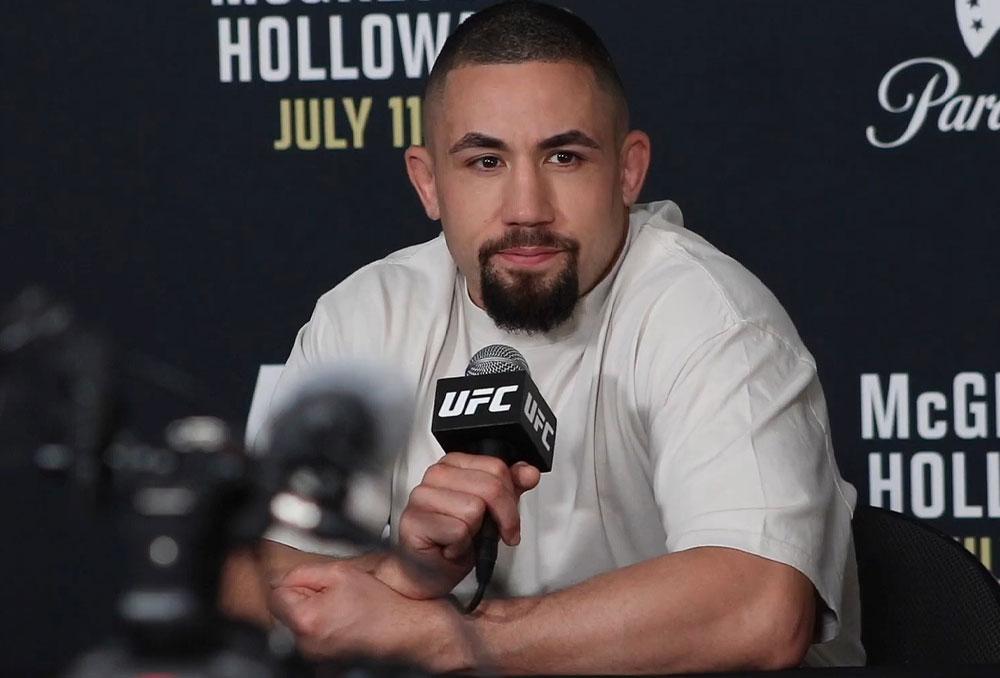 UFC 329 : Robert Whittaker se confie sur ses grands débuts chez les poids mi-lourds | Las Vegas