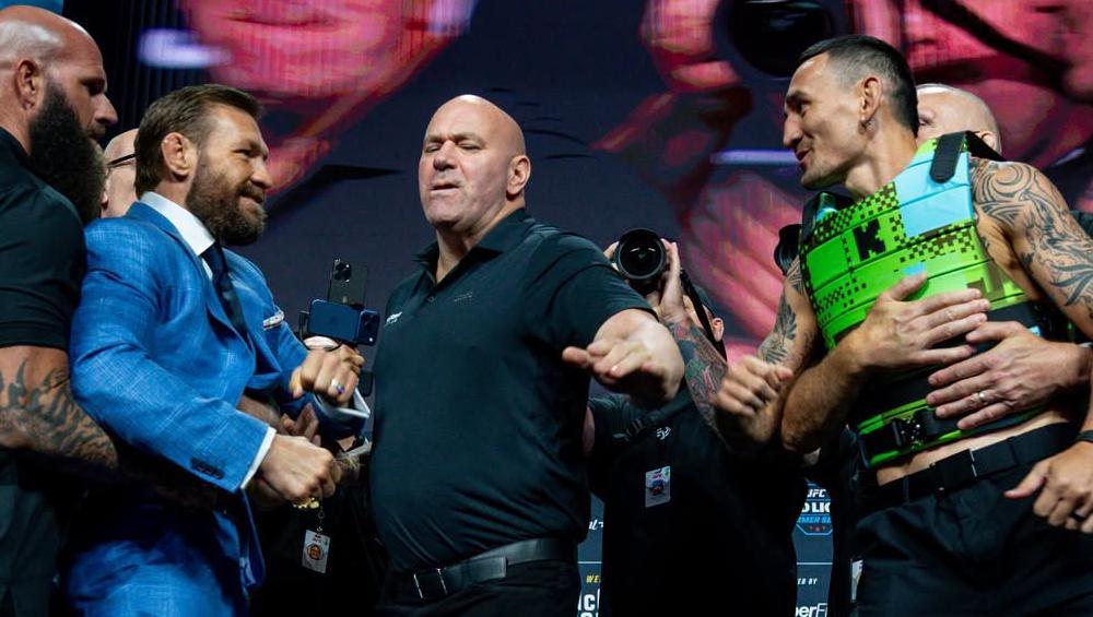 UFC 329 - Conference de presse : faceoffs | Las Vegas