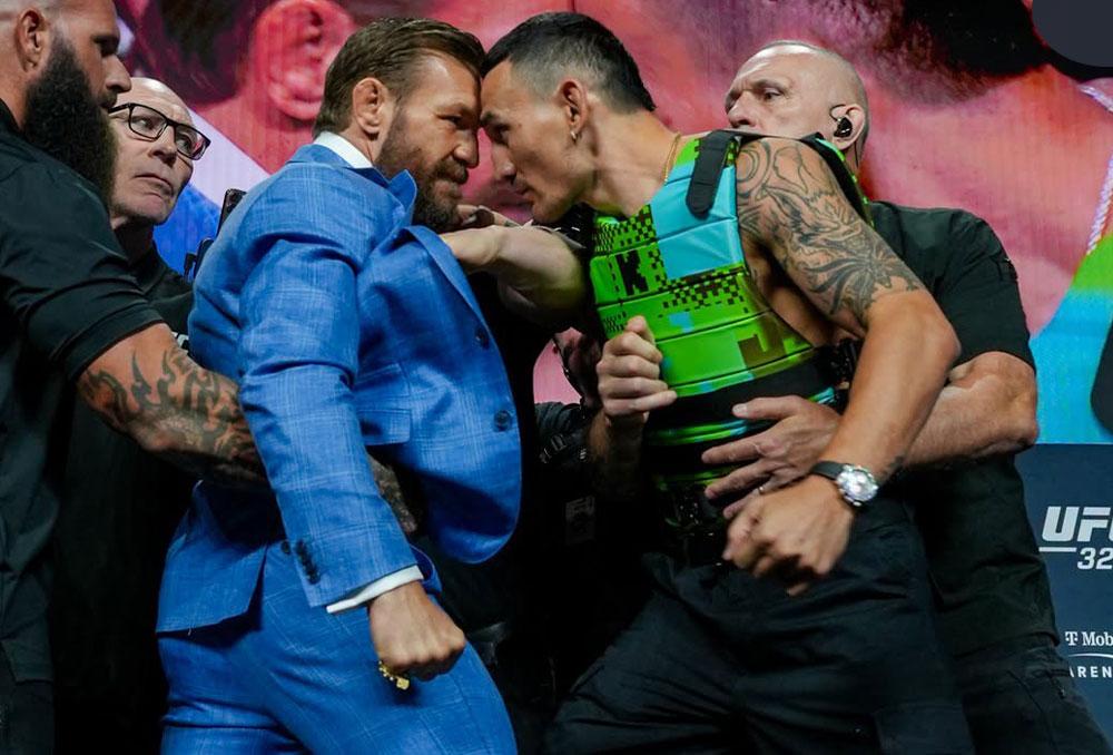 UFC 329 - Conference de presse : faceoffs | Las Vegas
