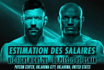 UFC Fight Night 281 - Les salaires (estimation) | Oklahoma City