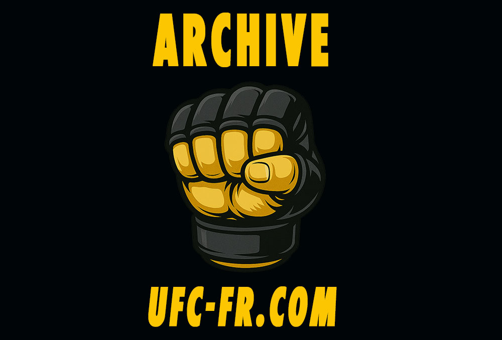 Classement UFC - août 2026 