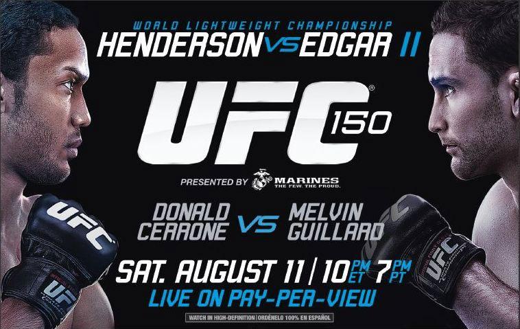 UFC 150 - Les posters et les affiches à Denver