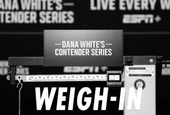 Contender Series 2026 - Week 1 - La pesée : résultats