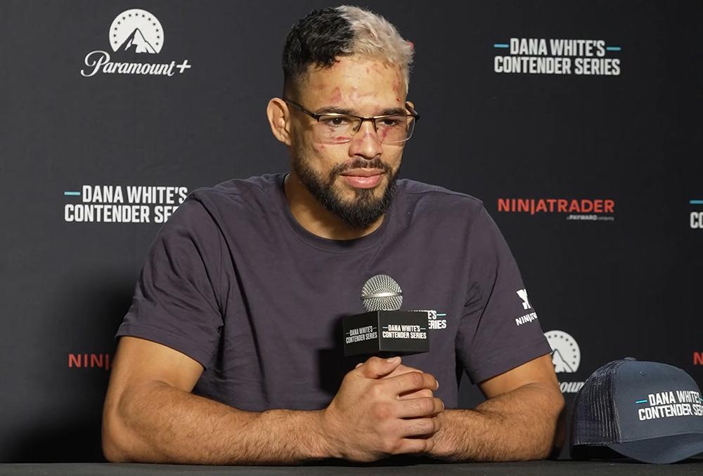 DWCS 88 : Kaik Brito savoure son KO décisif et revient sur les coulisses de sa victoire