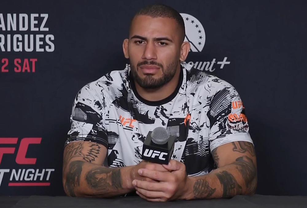 UFC Sacramento : Vitor Petrino voit son duel contre Serghei Spivac comme le grand tournant de sa carrière
