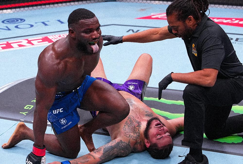 UFC Sacramento : L'ex-joueur NFL Anthony Wint ne perd pas de temps face à Terrance Chatman