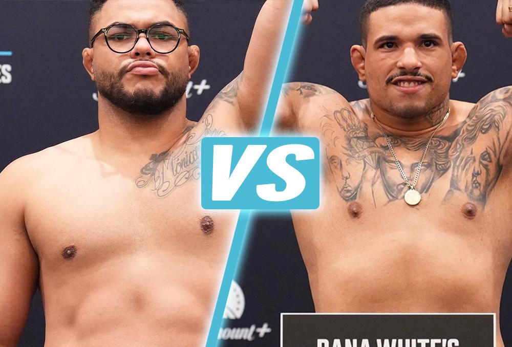 DWCS 89 : Duel de brésilien entre Mario Piazzon et Guilherme Uriel face à face chez les poids lourds