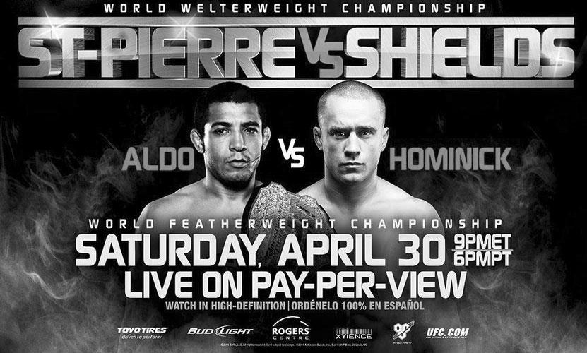 UFC 129 - Les posters et les affiches à Toronto