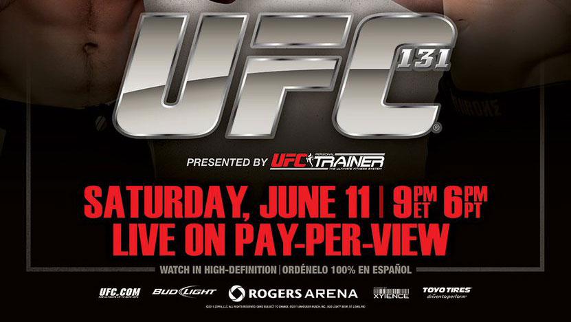 UFC 131 - Les posters et les affiches à Vancouver