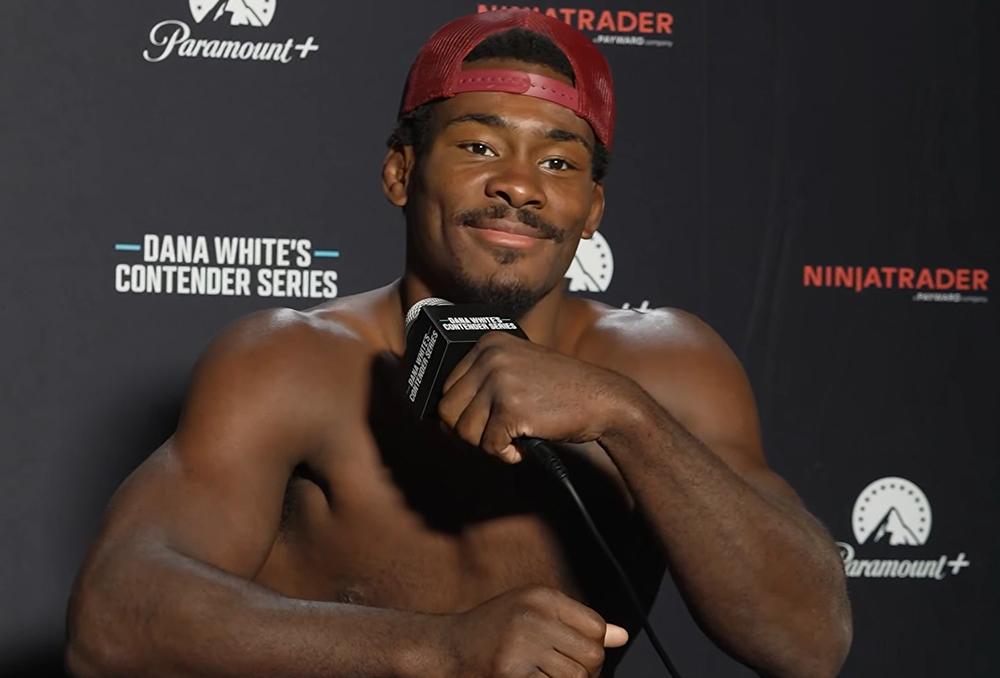 DWCS 89 : Ronald Humphrey après son contrat : « Si tu veux le titre, tu dois battre tout le monde sur ta route »