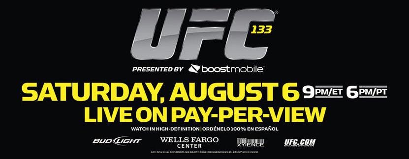 UFC 133 - Les posters et les affiches