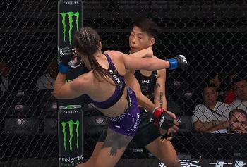 UFC Shanghai : Julia Polastri s'offre une victoire éclair par KO face à Xiong Jingnan