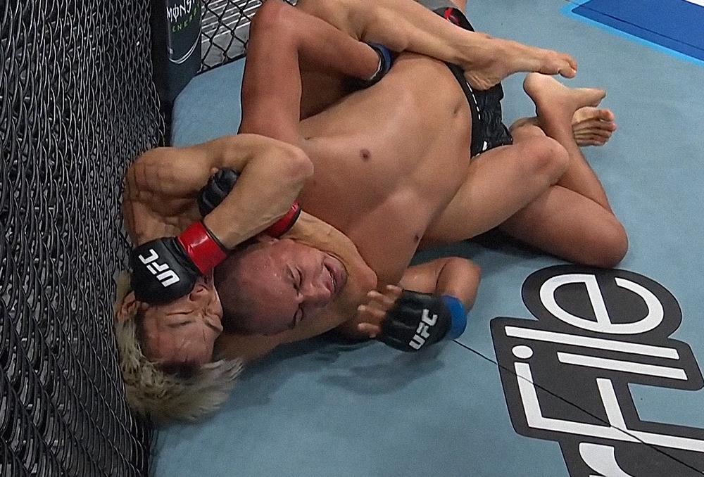 UFC Shanghai : Démonstration au sol et victoire par soumission pour Rei Tsuruya face à Kevin Borjas