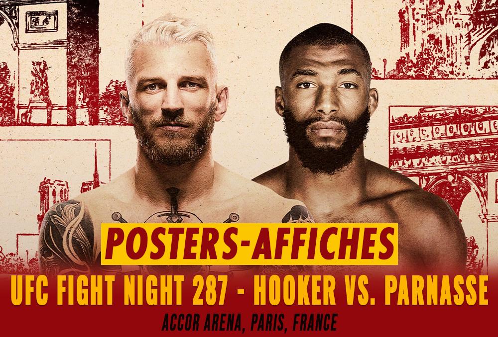 UFC Fight Night 287 - Les posters et les affiches | Paris