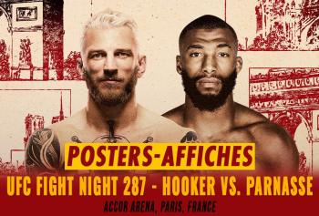UFC Fight Night 287 - Les posters et les affiches | Paris
