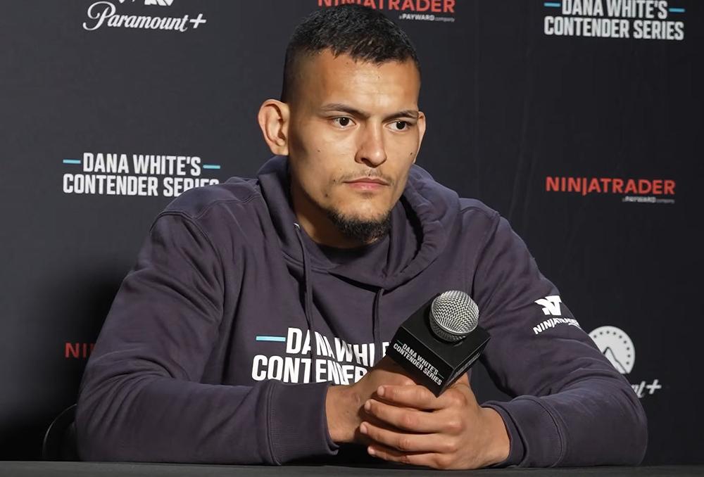 DWCS 90 : Modestino Rodrigues justifie l'arrêt de l'arbitre et se tourne vers son avenir à l'UFC