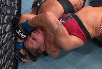 UFC Paris : Nora Cornolle domine nettement Klaudia Sygula et s'impose par décision unanime