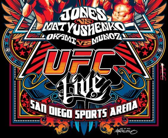 UFC Live 2 - Les posters et les affiches à San Diego